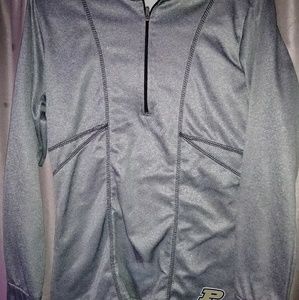 Half zip pull over